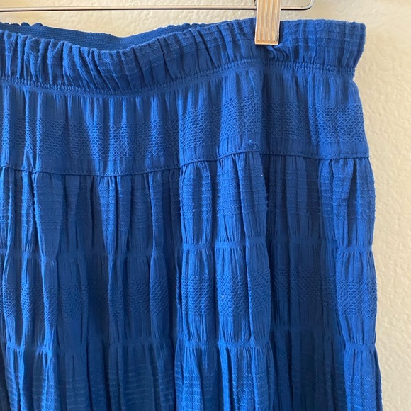 Rich Blue Women's Skirt - Picture 2 of 3